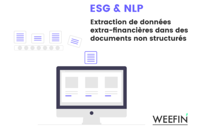 Application du NLP à l’extraction de données extra-financières dans des documents non structurés (pdf)