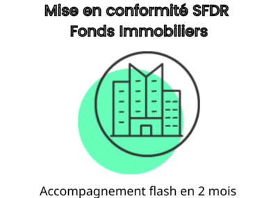 Mise en conformité SFDR de fonds immobiliers